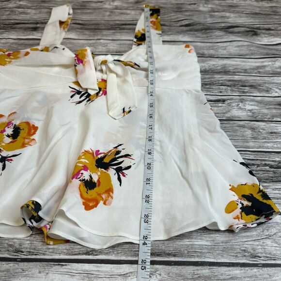 A.L.C. Women's Floral Silk Sleeveless top - Picture 8 of 10